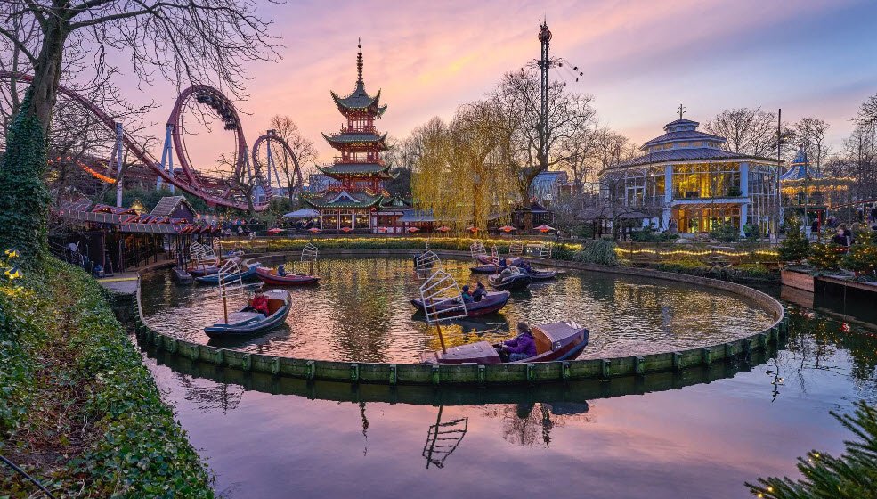 Tivoli Gardens, Copenhagen, Denmark